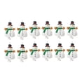 thumbnail image 3 of Melrose Snowman with Hat and Scarf Christmas Ornaments - 8.5" - 12ct, 3 of 3
