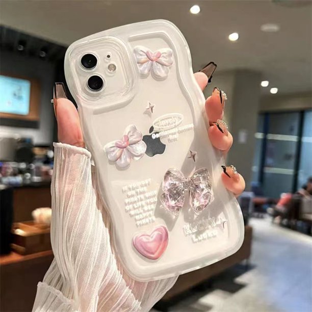 Funda de teléfono con lazo tridimensional para oppo, funda suave para oppo a9 2020 a78 a74 a7 a57 a55 a54 a53 2020 a72 a16k a17 a15 a16 Fivean unisex