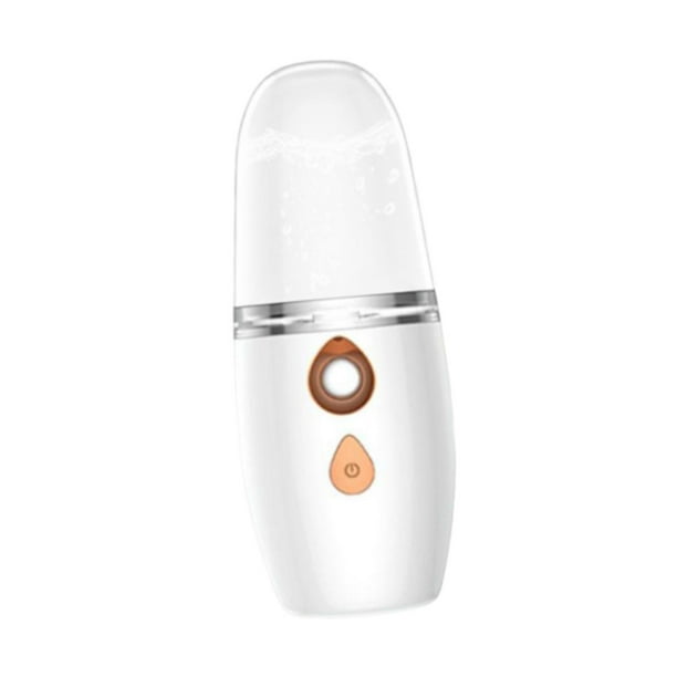 Pulverizador De Niebla Para Ojos, Piel Portátil, Hidratante, Recargable, Nanofacial, Vaporizador, Blanco jinwen Rociador de niebla para ojos