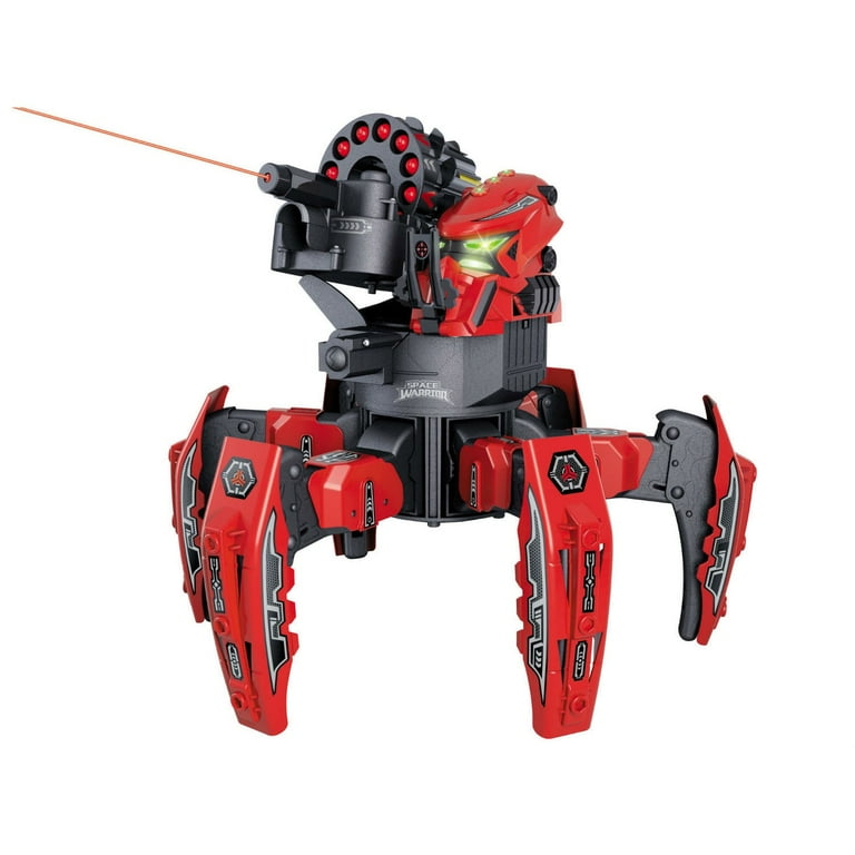 Riviera RC Space Warrior battle Robot w Remote Control RED