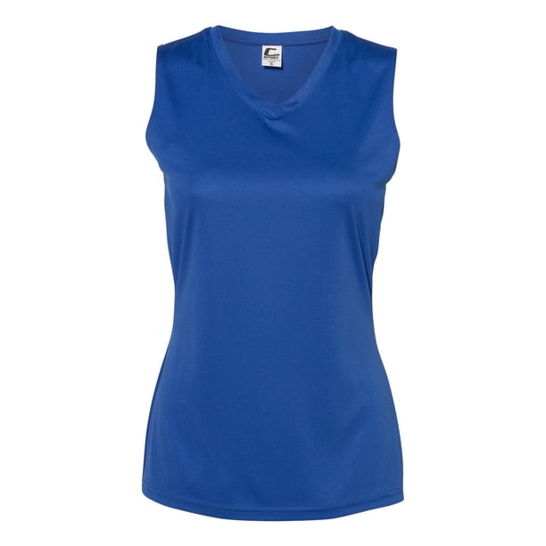 C2 Sport Women's Sleeveless VNeck TShirt