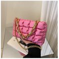 thumbnail image 4 of Bolso de mujer 2025 nueva colección de verano estilo coreano, moda trendy europea y americana, bolso de cadena estilo cubo, bandolera y bolso pequeño de hombro., 4 of 10