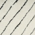 thumbnail image 7 of Nourison Cozy Modern 2'2" x 6' Ivory Black Scandinavian Indoor Rug, 7 of 7