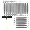 thumbnail image 1 of HEALEEP 20 Pcs Replacement Trampoline Springs Galvanized Steel Wire Outdoor Jumping Activities, 1 of 7