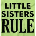 thumbnail image 2 of Little Sister Rule Younger Sis Love Bodysuit Jumper Girls Infant Baby Brisco Brands 12M, 2 of 6