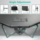 thumbnail image 5 of Soporte para Monitor Triple WALI Negro con Inclinación y Rotación para Escritorio, 5 of 8