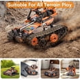 3-in-1 STEM Remote Control Building Kits Toys for Kids-392 Pieces DIY ...