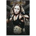 thumbnail image 1 of PPHAOSHO Ronda Rousey Professional Wrestler Poster frameless Painting Canvas Wall Posters Art Picture Print Modern Home Decor 8x12inch, 1 of 7