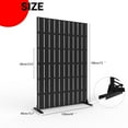 thumbnail image 3 of Outdoor Privacy Panel 180x120cm – Decorative Steel Divider for Garden, Balcony or Terrace, Large Sturdy Frame, Modern Visual Protection for Outdoor Spaces, 3 of 14