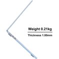 thumbnail image 2 of Compatible avec Nouveau MacBook Air 13.6 Pouces 2022 A2681 Puce M2 avec Écran Retina, Coque Rigide Bleue, 2 of 5