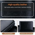 thumbnail image 5 of Wallets for Men, Pop up Men's Simple Genuine Leather Wallet Rfid Blocking, Credit Card Holder Anti-Theft, Slim, Minimalist, Front Pocket, Id Window (Black#1), 5 of 7