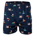 thumbnail image 1 of Happy Shorts Boxers de hombre tejidos - Estilo americano, algodón, estampados Poolparty XL (X-Large), 1 of 3