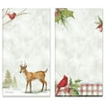 thumbnail image 4 of Peaceful Forest Magnetic Christmas Shopping List Pads - Set of 12 Mini Pads, 4 of 6