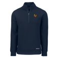 thumbnail image 2 of Men's Cutter & Buck  Navy Las Vegas Aviators Roam Eco Recycled Quarter-Zip Pullover, 2 of 3