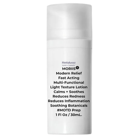 Mettalusso MORIIS Modern Relief Vegan OTC Calming Facial Lotion