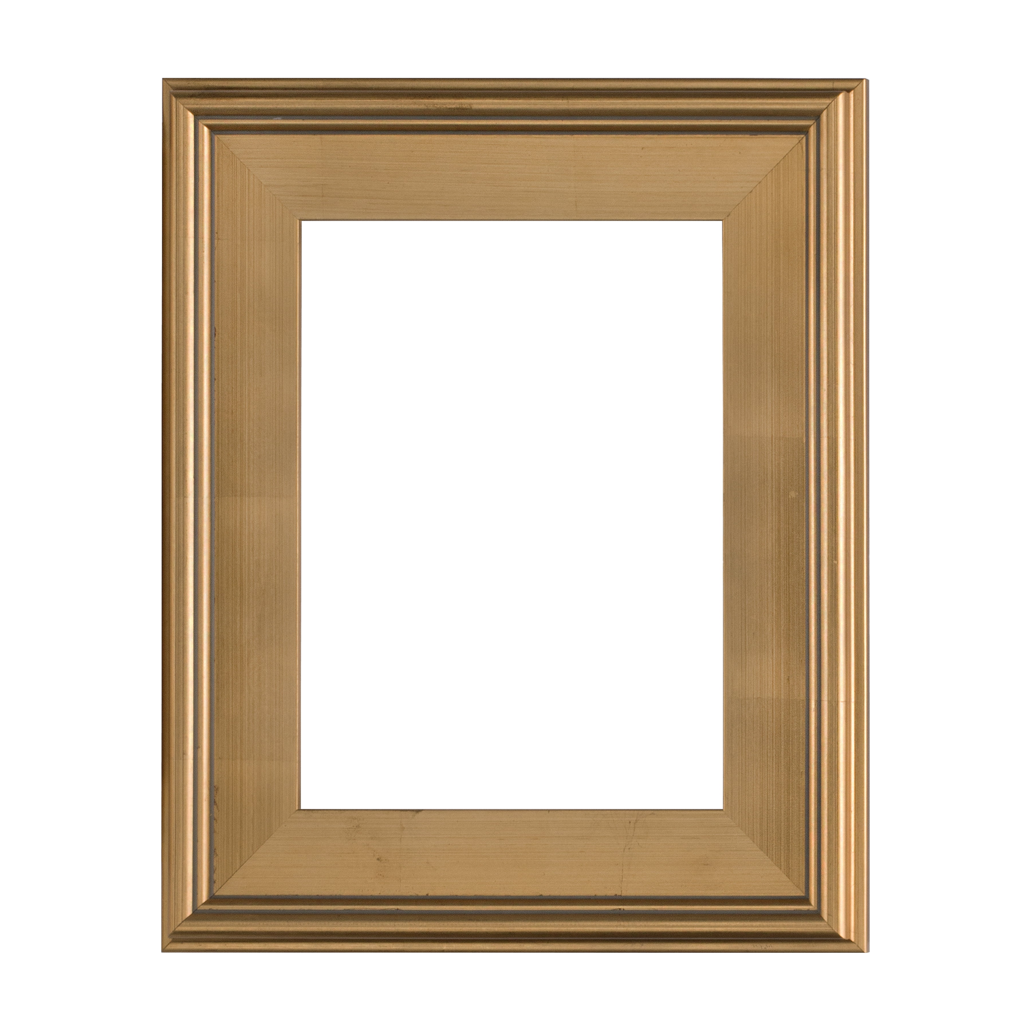 12"x16" CLASSIC MODERN PICTURE PAINTING FRAME PLEIN AIR WOOD GOLD 3" WIDE 12x16" 