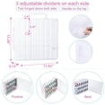 thumbnail image 3 of Funda organizadora de esmaltes de uñas JIASHENG para 48 botellas, 3 of 7