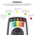 thumbnail image 2 of Langgg Electromagnetic Field Tester 0-20 Milligauss Detecting Meter Light Indicator Gauge Battery Powered Detector Hunting Equipment Blue, 2 of 8