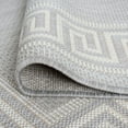 thumbnail image 6 of Bliss Rugs Greek Key Indoor Outdoor Rug Water Resistant Runner Rug for Patio, Hallway, Entryway, Deck, Gray ,3' x 10', 6 of 8