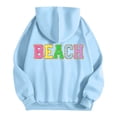 thumbnail image 3 of SIYUDAN Womens Hoodie Long Sleeve Womens Hoodies Pullover Cozy Sweatshirts for WomenPink Hoodies Fall Outfits for Women Trending Clothes, 3 of 6