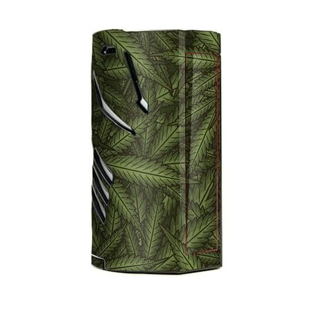 Skin Decal Vinyl Wrap for Smok T-Priv 3 Kit 300w TC Vape skins stickers cover / marijuana leaves pot