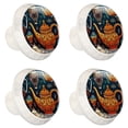 thumbnail image 2 of 4 Pcs Vintage Teapot Knobs for Kitchen Cabinet Cupboard Dresser Bookcase Drawer Pulls Handles Round Home Decor, 2 of 8