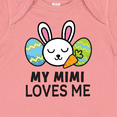 thumbnail image 4 of Inktastic My Mimi Loves Me with Bunny and Easter Eggs Boys or Girls Baby Bodysuit, 4 of 5