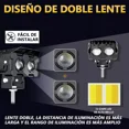 thumbnail image 4 of 1 Par Faro Auxiliar De Lupa Doble Color 120w Para Auto Moto, 4 of 8