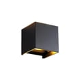 thumbnail image 3 of LED Wall Light, Surface Mounted Waterproof Wall Lamp Indoor Wall Sconces Living Room Outdoor Porch (6W Color : Black), 3 of 4