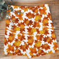thumbnail image 4 of Thanksgiving Kitchen Towels Set of 4, Water Absorbent Dish Towel, Fall Orange Pumpkin Maple Leaves Farmhouse Decorative Hand Towels - Quick Drying Cloth for Cooking Baking, 18x28 Inch, 4 of 8
