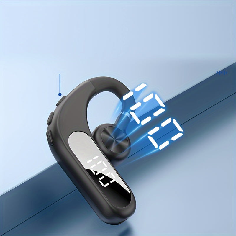 Driver'S Wireless Wireless Earphones with a Hanging Design, Perfect for Delivery, Featuring a High-End Business Look, Ultra-Long Battery Life, And Excellent Sound Quality