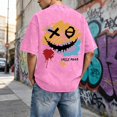 thumbnail image 5 of CONZONE Mens Vintage T-Shirts Short Sleeve Distressed T Shirts for Men Crew Neck Graphic Y2K Streetwear Tee Tops, 5 of 8