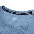 thumbnail image 6 of jobturf Men's 2 Piece Set Quick Dry Short Sleeve T-Shirt and Zipper Pocket Shorts Workout Sets Summer Plus Size Tracksuit M-5XL, 6 of 9