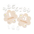 thumbnail image 3 of Milaget Baby Monthly Milestone Cards Sign Gift Keepsake Memories Unique Double Sided White, 3 of 9