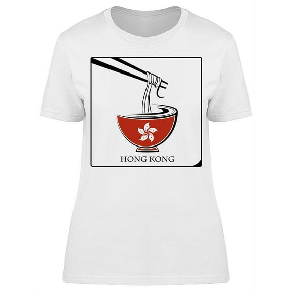 Noodle Hong Kong T-Shirt Women -Image by Shutterstock, Female 3X-Large