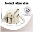 thumbnail image 4 of Mirrorless DSLR Camera Bag Photo Case For Nikon Zf Zfc Z50 Z5 Z6 Z7 Z8 P900 P950 D7500 Canon EOS R50 R RP R5 R6 II R7 R8 R10 90D, 4 of 6