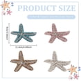 thumbnail image 2 of 4 parches de lentejuelas con diamantes de imitación y estrellas de mar brillantes para decoración, parche de tela con estrellas de mar para coser, apliques de concha de estrella de mar, 2 of 7