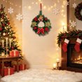 thumbnail image 6 of Dmlowu Christmas Wreath for Front Door, Artificial Wreaths for Front Door Wall Window, Christmas Decorations Indoor Ourdoor, 6 of 8