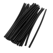 Unique Bargains 25 x Black 0.3" Dia Soldering Hot Melt Glue Sticks for Adhesive Applicator