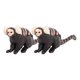 thumbnail image 2 of Miniatura de figuras de lobo Sunnimix Accesorios para historias, 2 of 8