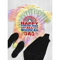 thumbnail image 3 of Happy 4Th Of July! America Tie Dye Spiral Men -Image by Shutterstock, Male Large, 3 of 4