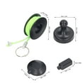 thumbnail image 2 of Magnetic Wire Puller Kit, Nylon Fish Tape Wire Pulling System Professional Wire Cable Wire Fishing Tools Electrical Fish Tape Pull Push Kit Gift Ideas, 2 of 9