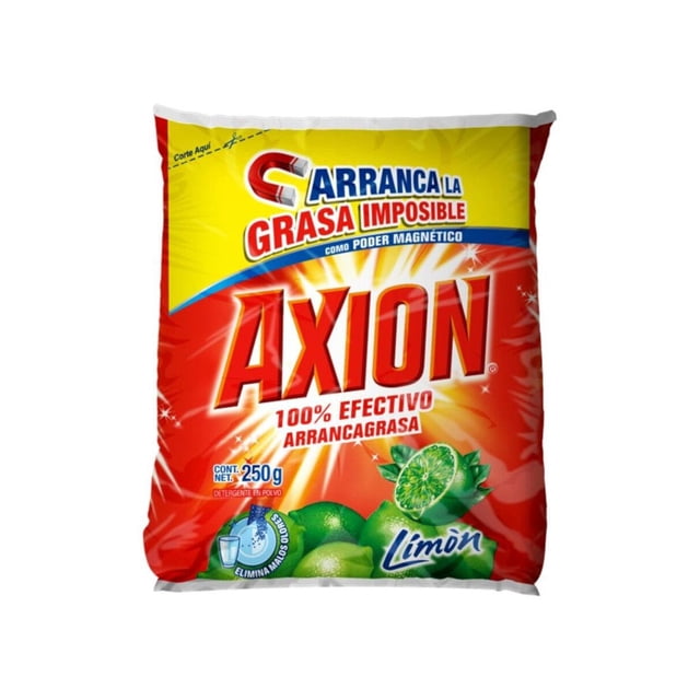 Pack de 48 Lavatrastes en Polvo Axion Limón de 250gr Axion Limón de 250gr