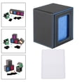 thumbnail image 3 of DYNWAVECA Trading Card Deck Box Card Gathering Deck Case Album Display Container Portable Easy Access Card Organizer Box Card Deck Case Blue Lining, 3 of 10