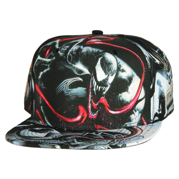 Marvel Comics Venom Sublimated All Over Print Snapback Hat