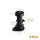 thumbnail image 4 of High Quality Kitchen Cupboard Foot Vanities 4 Pcs/set Black For Uplift Cabinets, 4 of 4