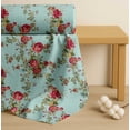 thumbnail image 4 of Soimoi Cotton Poplin Fabric Leaves,Red Berries & Rose Floral Fabric Prints by Yard 56 Inch Wide, 4 of 7