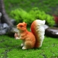 thumbnail image 2 of Cute Simulation Squirrel Resin Flower Pot Miniature Landscaping Decoration Garden Pets Small Squirrel Decoration, 2 of 3