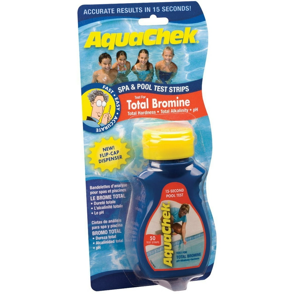 Bromine Red Swimming Pool Spa Test Kit Strips (2) Pack