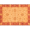 thumbnail image 1 of Ahgly Company Indoor Rectangle Oriental Orange Traditional Area Rugs, 4' x 6', 1 of 4